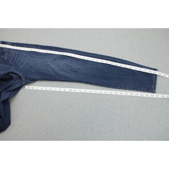 Liverpool Jeans Womens Size 8/29 Blue Pull On Ankle Legging Stretch Cotton Blend - Picture 8 of 8